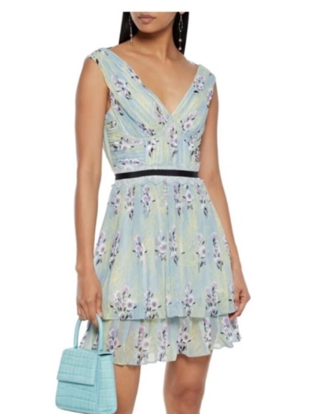 LIKE NEW Dress in PASTELS by Self Portrait